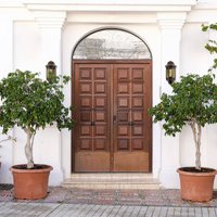 LCD Utomhusvägglampa 1160 aluminium svart koppar