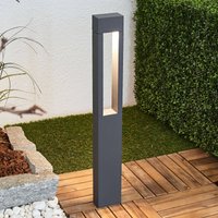 BEGA 77265K3 gadelampe, kantet grafit 3.000 K åben
