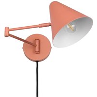 Wandleuchte Cosima, apricot, Ausladung 54 cm, Metall