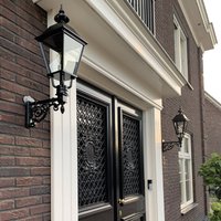 K.S. Verlichting Applique d'extérieur Zandvoort noir