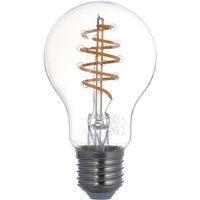 LUUMR LED bulb, E27 A60 4.9W, smart, clear, amber