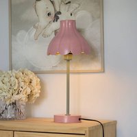 PR Home Wera bordslampa, rosa/grön, höjd 47 cm, metall