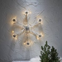 STAR TRADING Lampe décorative LED Flower Snowflake Ø 60 cm