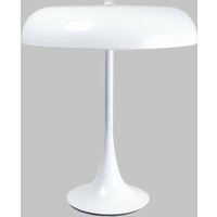 Aluminor Vitlackerad bordslampa Madison