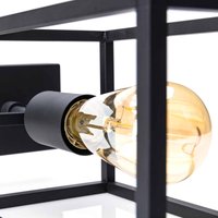 Moretti Luce Plafonnier Cubic³ 3391 noir