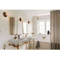 Nuura Aps Nuura vägglampa Liila 1 IP44 Ø 16,5 cm, svart/klar