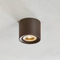 Lucide Plafonnier LED Fedler dim to warm, noir