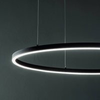 Ideallux Ideal Lux LED hanging light Oracle Slim Ø 90 cm white 3,000 K