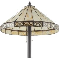 Clayre&Eef Lampadaire Bradley style Tiffany