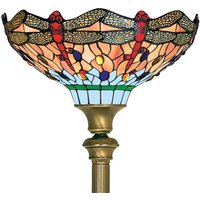Searchlight Golvlampa Dragonfly i Tiffany-stil