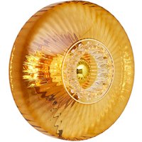 DESIGN BY US Vägglampa New Wave Optic XL, bärnsten, ögonglob, stickpropp