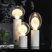 STAR TRADING Space LED bulb E27 3.5 W D120, opal, 3-step dim