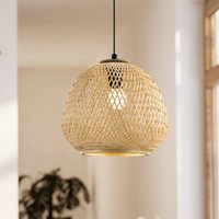 EGLO Dembleby hanging light, 1-bulb, natural