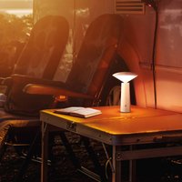 FH Lighting Pinto LED table lamp, CCT, white
