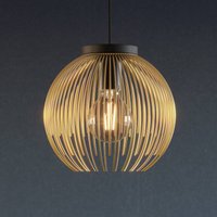 EGLO Venezuela pendellampa, svart/guld, 1-ljus