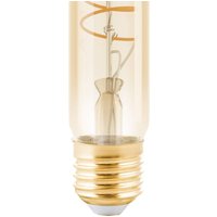 EGLO LED-rörlampa E27 4W T30 1,600K Glödtråd bärnsten