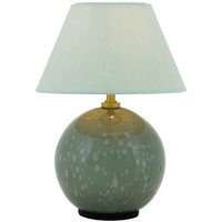 Globen Lighting batteridriven bordslampa IRIS, grön, höjd 23 cm