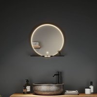 Miroir mural LED Paulmann Miro CCT Ø50cm Framelight