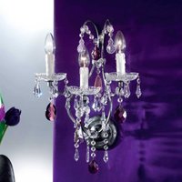 ORION Antiksilvrig vägglampa ELIARA