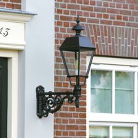 K.S. Verlichting Tasteful outdoor wall light M43, black