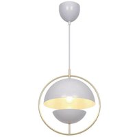 Nordlux Tavia pendant light, white, Ø 33 cm, metal