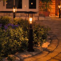 Paulmann Classic LED path lamp with golden light