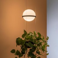 Vibia Palma 3724 hanging light, plant bowl, graphite