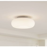 Lucande Smart LED ceiling light Bolti, white, RGBW, CCT, Tuya