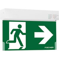 Fischer Akku LED-Notleuchte SK2-U383AT2 Erkennungsweite 20 m