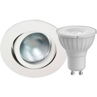 Megatron DecoclicSet mounting ring GU10 4.2W white
