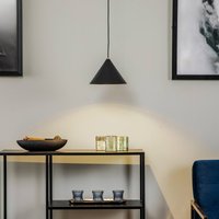 Nowodvorski Lighting Hänglampa Zenith S med metallskärm i svart