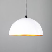 Opviq Berceste 236-S hänglampa Ø60cm vit/guld