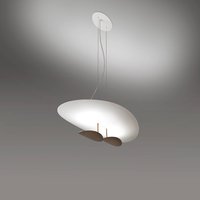 ICONE Masai pendant 927 Triac 130x64cm white/bronz