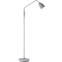 Markslöjd LED-Standleuchte Patro, grau, Metall, dimmbar