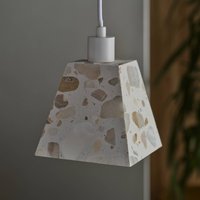 OSRAM hanging light Decor Gleam Weight, terrazzo, beige, E27