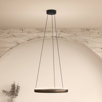 Stars of Light LED hanging light Trabuco, brown, Ø 80 cm CCT