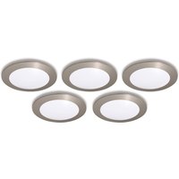 Hera Inbyggnadslampa FR 68-LED 5dels-set varmvit