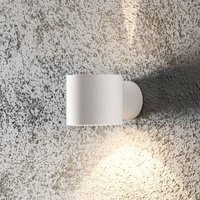 Konstsmide Modena Round outdoor wall light, round, white