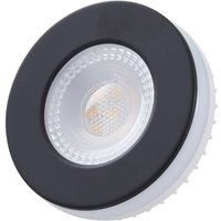 Lindby LED bulb, GX53, 4.8W, black, 4,000 K, 7.5 x 3 cm