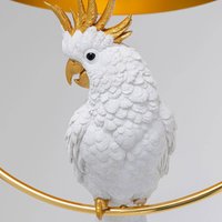 Kare Cockatoo hänglampa med modell av kakadua