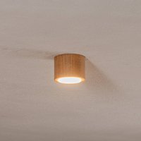 Envostar Ernest Downlight GX53 made of wood, round