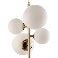 ALDEX Suspension Dione, à 4 lampes, dorée