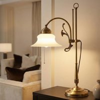 Berliner Messinglampen Elisabeth intricate table lamp
