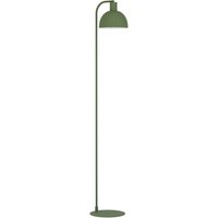 Stehleuchte Cazalilla, grün, Metall, E27, Höhe 149 cm