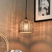 PR Home Cebu pendant light, Ø 17 cm, Lampakanay, natural brown
