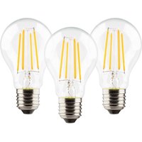Müller-Licht LED-lampa E27 7W 827 Filament 3er