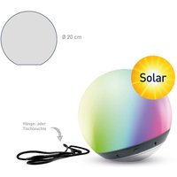 tint Pendula Solar LED globe, IP44, white, CCT RGB