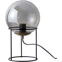 Dyberg Larsen Moon table lamp, glass ball smoke