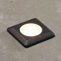 Fumagalli Teresa recessed light angular black/frosted 3,000K