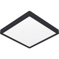 EGLO connect Smart LED surface-mounted light Fueva 6-Z, black, 39 cm
